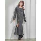 クローバービジューチェーンピアス | EATME | 詳細画像3 