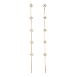 クローバービジューチェーンピアス | EATME | 詳細画像8 