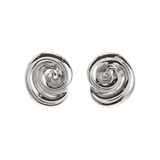 シルバー | DEFORMATION MARBLEピアス | EVRIS