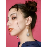 シルバー | STONE MIX SUNNY ピアス | EVRIS