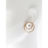 PEARL MOTIF DOUBLE HOOPピアス | EVRIS | 詳細画像6 