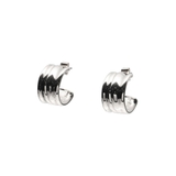 シルバー | WIDE HOOPピアス | EVRIS