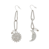 シルバー | STONE MIX SUNNYピアス | EVRIS