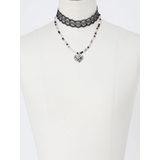 COLOR STONE LACE CHOKERネックレス | EVRIS | 詳細画像12 