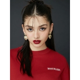 SURFACE HEART MOTIFピアス | EVRIS | 詳細画像3