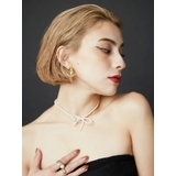 PEARL RIBBON CHOKER | EVRIS | 詳細画像2 