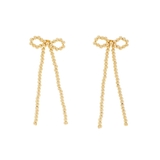 ゴールド | RIBBON MOTIF ピアス | EVRIS