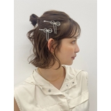 RHINESTONE RIBBON ヘアピン | EVRIS | 詳細画像6 