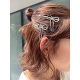 RHINESTONE RIBBON ヘアピン | EVRIS | 詳細画像7 