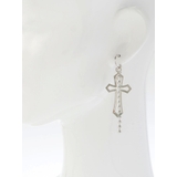 CROSS CHAIN ピアス | EVRIS | 詳細画像8 