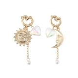ゴールド | CLEAR HEART SUNNY ピアス | EVRIS