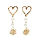 SUNNY MOTIF HEART CATCH ピアス | EVRIS | 詳細画像14 