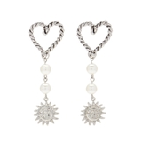 SUNNY MOTIF HEART CATCH ピアス | EVRIS | 詳細画像15 