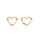 HEART MOTIF HOOP ピアス | EVRIS | 詳細画像5 