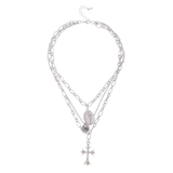 MIX CHARM 3連 ネックレス | EVRIS | 詳細画像1