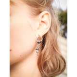 CHAIN CROSS MOTIF ピアス | EVRIS | 詳細画像1