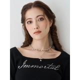 PEARL MIX CHAIN 3連 ネックレス | EVRIS | 詳細画像6 