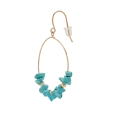 STONE HOOP ピアス | EVRIS | 詳細画像7