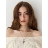 MARBLE CROSS MOTIF ネックレス | EVRIS | 詳細画像3 