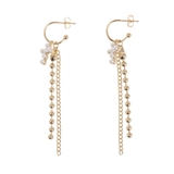 ゴールド | CROSS MOTIF CHAIN ピアス | EVRIS