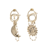 ゴールド | SUNNY BALL CHAIN ピアス | EVRIS