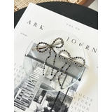 PEARL BIJOU RIBBON PIN/パールビジューリボンピン | CALNAMUR | 詳細画像1 