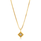 02：ダイヤ／ゴールド | 本物の輝きを【ベビーダイヤモンドネックレス】 | Matthewmark 