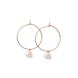 D type : Hoop | 【アンティークパールピアス】 | Matthewmark