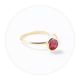 【Color stone ring】 ruby | Matthewmark | 詳細画像6