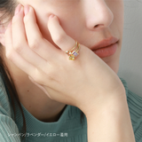 【Color stone ring】yellow | Matthewmark  | 詳細画像4 