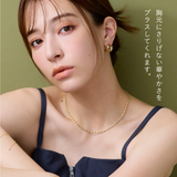 littleオーバルボールチェーンネックレス | Matthewmark | 詳細画像3