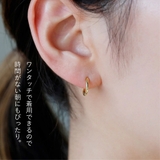 littleシンプルフープピアス | Matthewmark | 詳細画像6