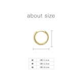 littleシンプルフープピアス | Matthewmark | 詳細画像10