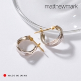 ミニダブルフープピアス | Matthewmark  | 詳細画像1 