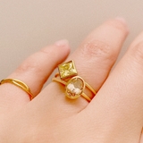 【Color stone ring】yellow | Matthewmark  | 詳細画像3 