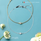 手軽に長さ調節のできるアジャスター機能つき!【チェーンブレスレット】 | Matthewmark | 詳細画像1