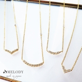ネックレス ワンストーン Vカーブ | Melody Accessory | 詳細画像1