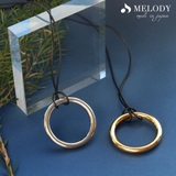 ネックレス 本革 オープンムーン | Melody Accessory | 詳細画像7