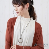 ネックレス 本革 オープンムーン | Melody Accessory | 詳細画像3