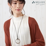 ネックレス 本革 オープンムーン | Melody Accessory | 詳細画像2