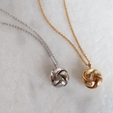 ネックレス ノットループ 金属アレルギー対応 | Melody　Accessory | 詳細画像3 