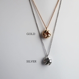 ネックレス ノットループ 金属アレルギー対応 | Melody　Accessory | 詳細画像2 