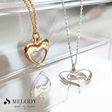 ネックレス オープンハート ペンダント | Melody　Accessory | 詳細画像3 