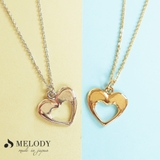 ネックレス オープンハート ペンダント | Melody　Accessory | 詳細画像2 