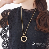 ロングネックレス レディース k18 | Melody　Accessory | 詳細画像1 