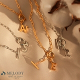 ネックレス イニシャル マンテル | Melody Accessory | 詳細画像5