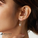 ピアス アメリカンピアス ラインストーン | Melody　Accessory | 詳細画像5 