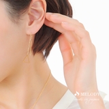 チェーンピアス ピアス K18GP | Melody　Accessory | 詳細画像2 