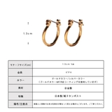 ピアス 金属アレルギー K18GP | Melody Accessory | 詳細画像9