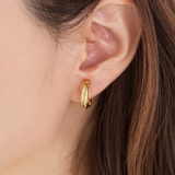 イヤリング K18GP 3連 | Melody　Accessory | 詳細画像6 